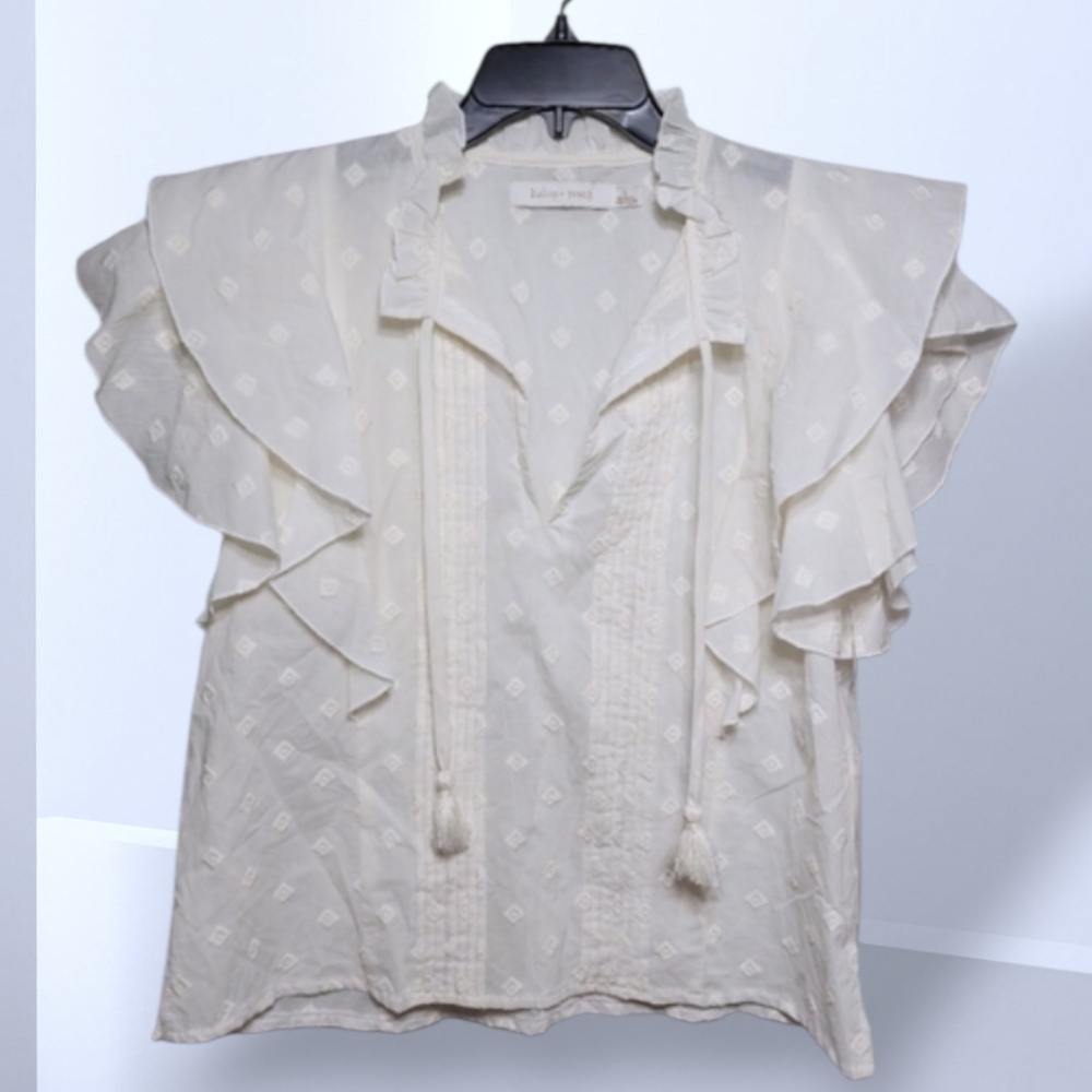 Bishop + Young 'Cleo' Ruffled Top - Picture 5 of 8